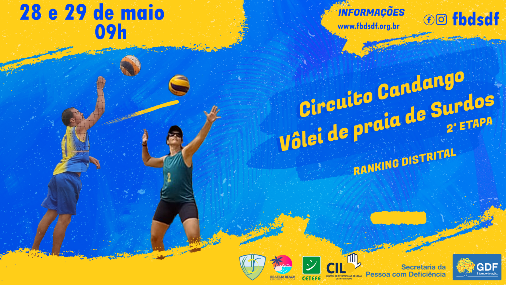 Horizontal_ Circuito Candango de Vôlei de praia de Surdos -2 etapa