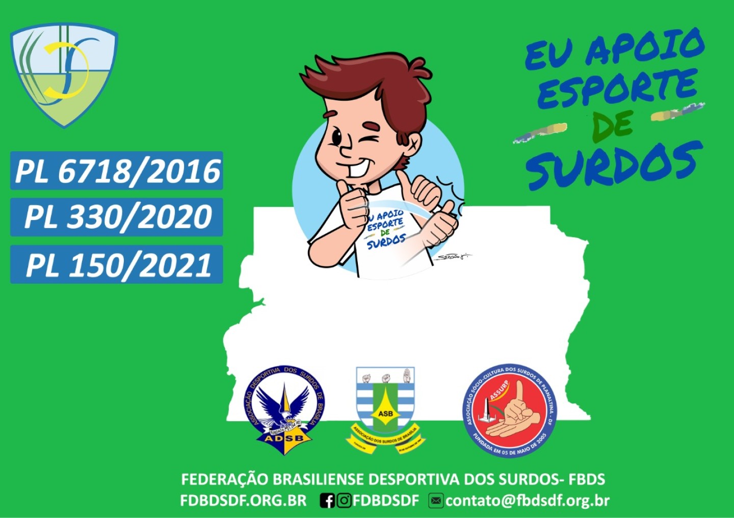 Campanha Eu Apoio Esporte de Surdos