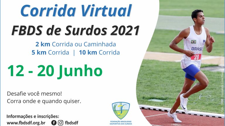 Cartaz Corrida Virtual 2021 - Site