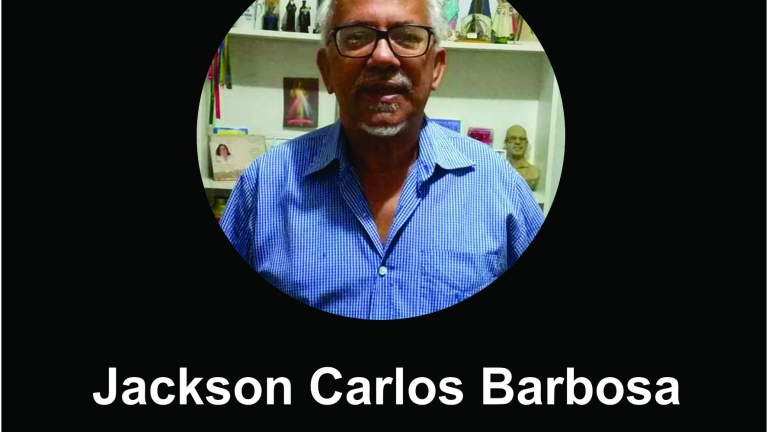 Nota de Falecimento - Jackson Barbosa