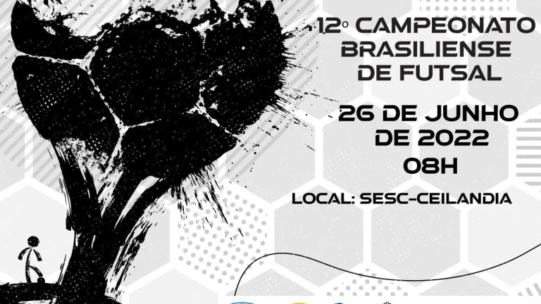 Cartaz Brasiliense Futsal 2022