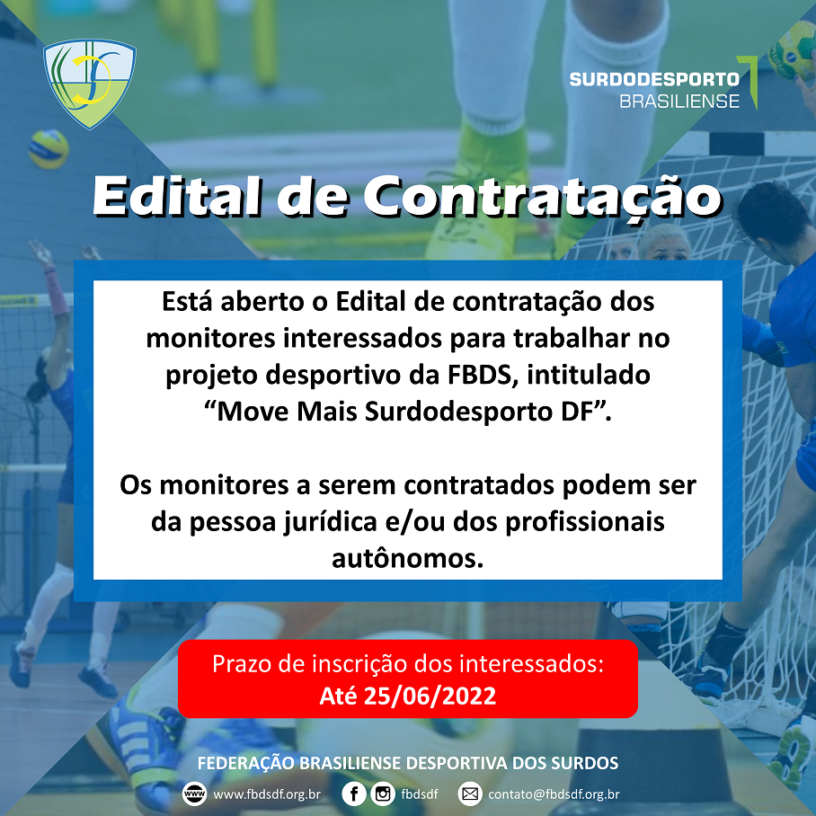 Edital de Contratação Monitoria 2022