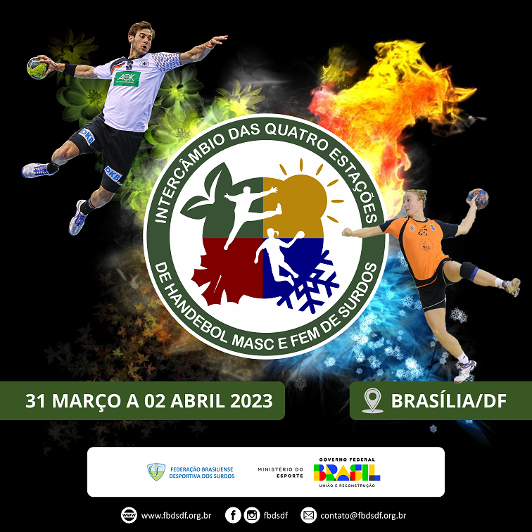 Cartaz - Quadrado Oficial - Intercambio Handebol 2023