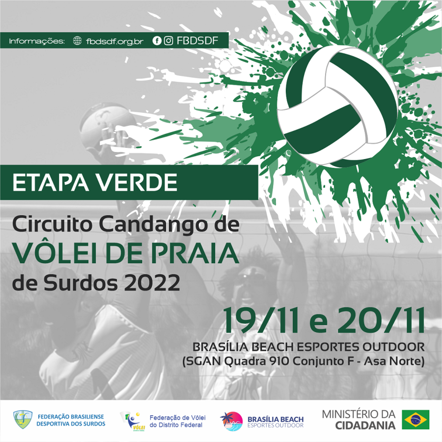 Cartaz Quadrado Etapa Verde VP 2022 - Especial