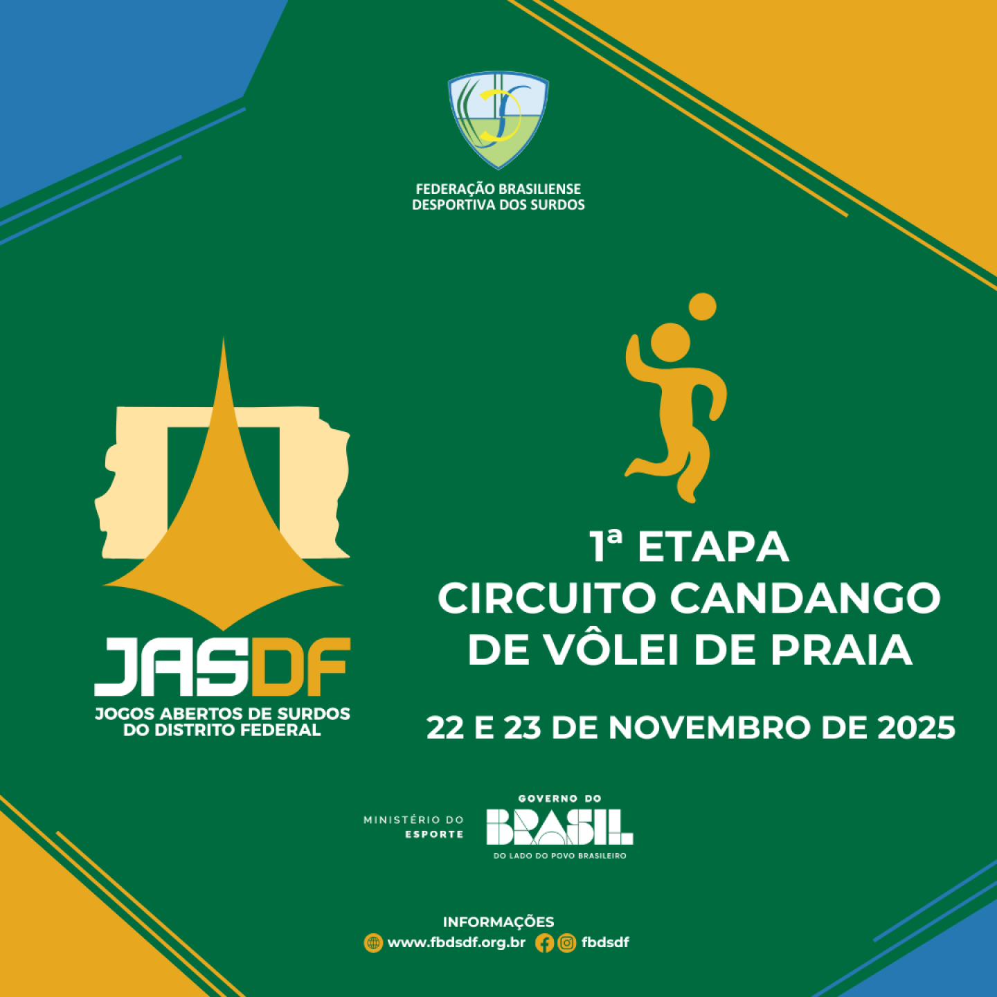 Vôlei de Praia JASDF 2026 - FBDS